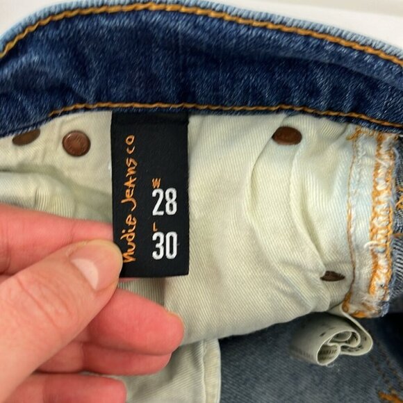 Classic Denim Slim Straight Jeans for Men - Picture 11 of 13